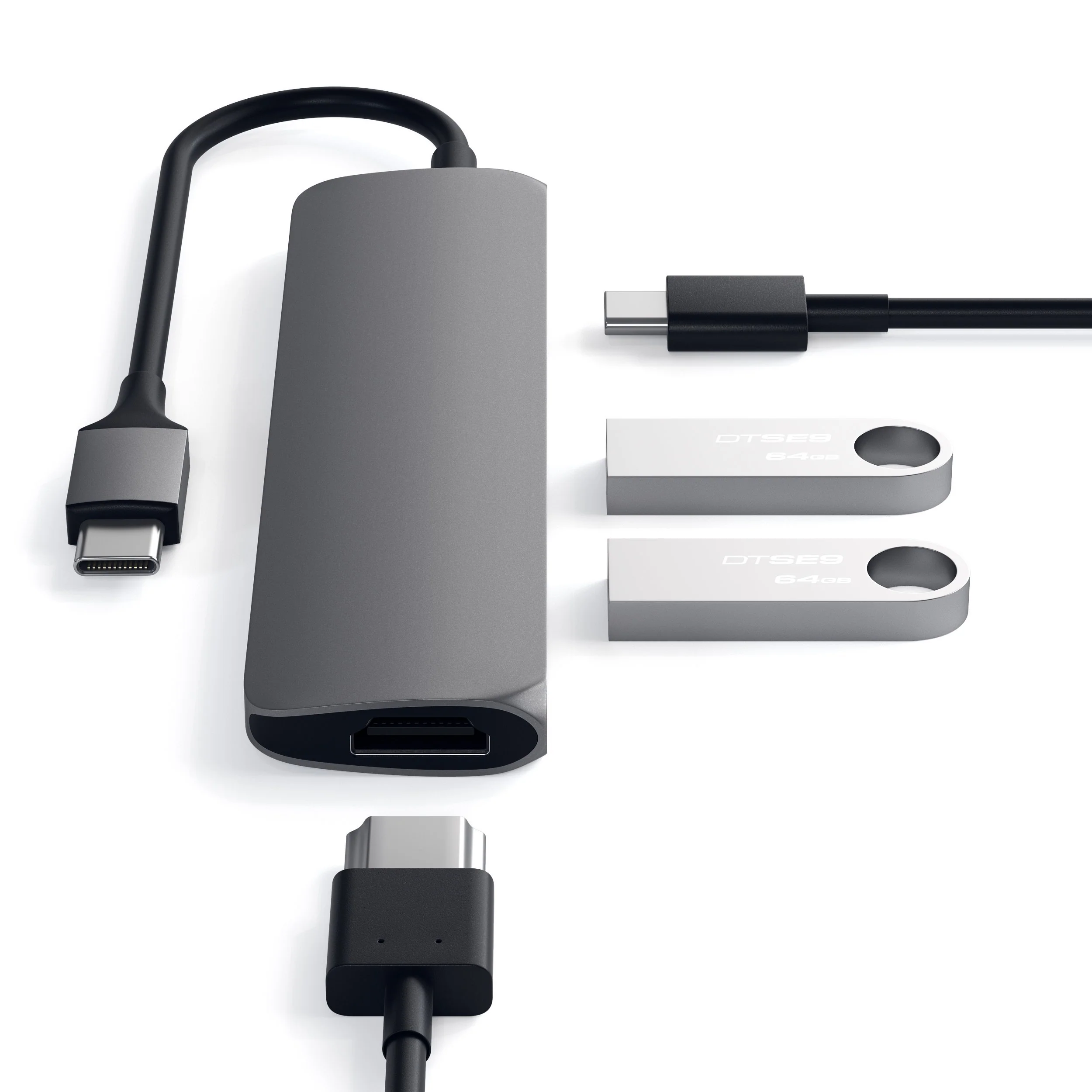 Type-C Slim Multi-Port Adapter 4K - Image 3